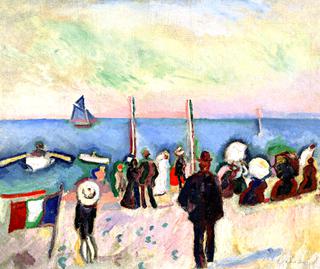 The Beach at Sainte-Adresse