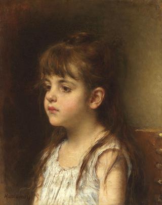 Portrait of a young girl