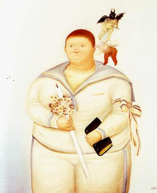 Self-Portrait on the Day of First Communion