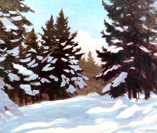 Snow on the Pines