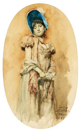 Woman in Bonnet