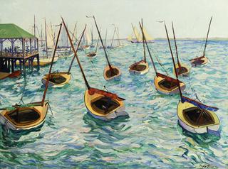 Dancing Boats, Marblehead