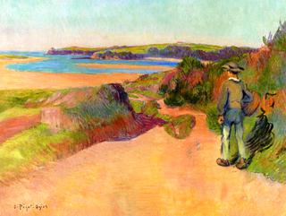 Breton Man at the Beach