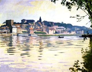 View of Conflans-Sainte-Honorine