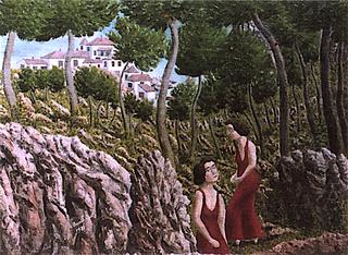 Two Women in Red