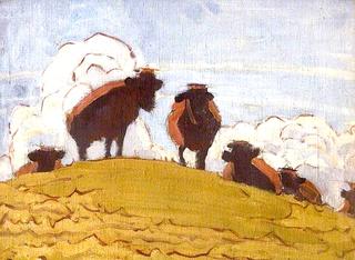Cattle on a Hill