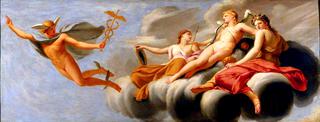 Life of Cupid - Cupid Ordering Mercury to Announce his Power to the Universe