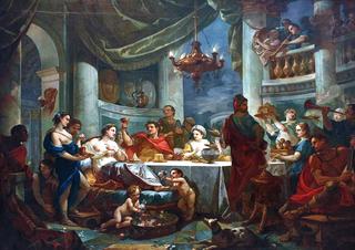 Story of Mark Antony - The Banquet of Cleopatra