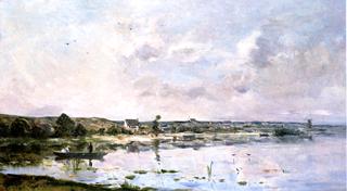 Elegant Lady on the Oise