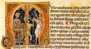 Miniature in Tractate of Mulomedicina