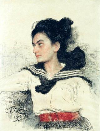 Portrait of Maria Osipovna Lowenfeld.