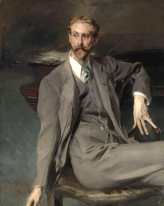 Portrait of the Artist Lawrence Alexander Harrison