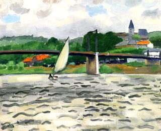 Sailing on the Seine at Triel