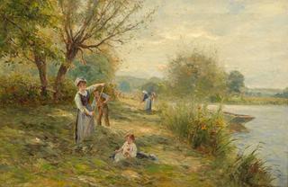 Girls by Stream