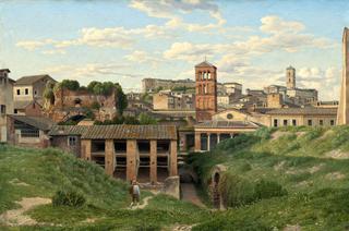 View of the Cloaca Maxima, Rome
