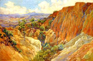 Painted Gorge at Torrey Pines