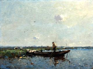 Farmer in a Boat