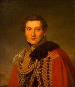 Portrait of Officer Lanskoi