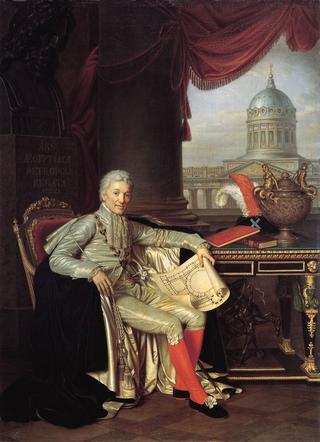 Portrait of Count A.S. Stroganov