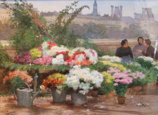 Flower Sellers on the Seine