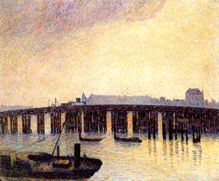 Old Chelsea Bridge, London