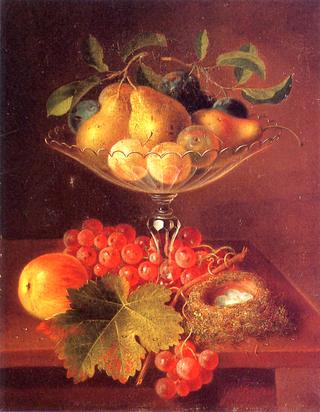 Fruit Compote and Bird's Nest