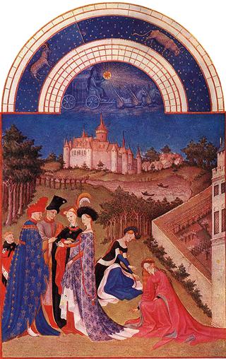 Les Tres Riches Heures du duc de Berry : Avril