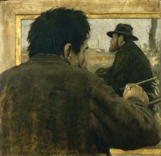 Artist Painting