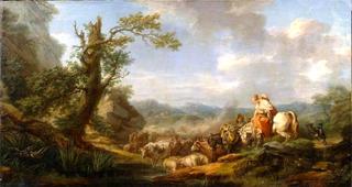 Landscape with Cattle