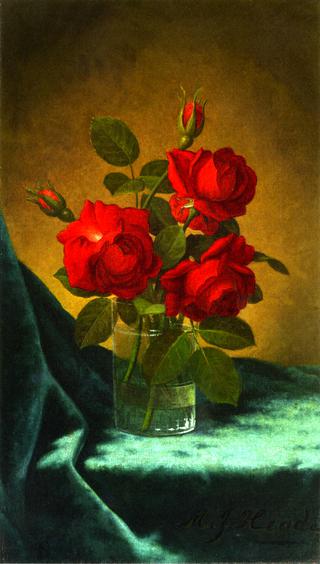 Still LIfe with Red Roses
