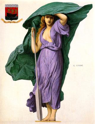 The Odyssey, A Wall Decoration Project for the Drawing Room of Prince Napoleon's Neo-Pompeian Residence, Avenue Montaigne