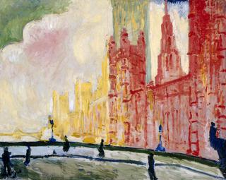 The Houses of Parliament from Westminster Bridge