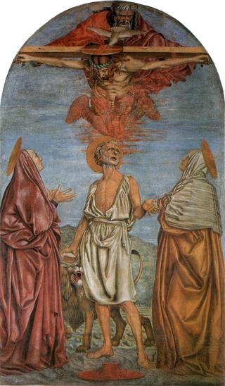 Apparition of the Trinity