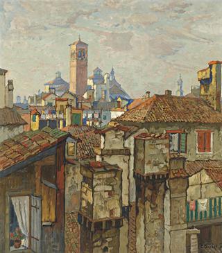 Roofs. Venice