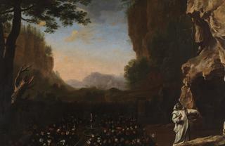 Landscape with a Carthusian (Saint Bruno?)