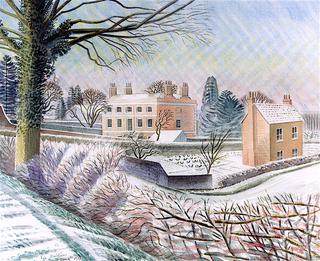 Vicarage in Winter