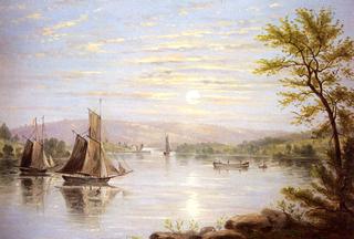 Sunrise on Lake Champlain
