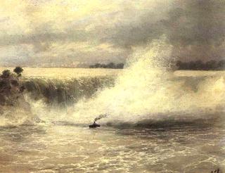 The Niagara waterfall