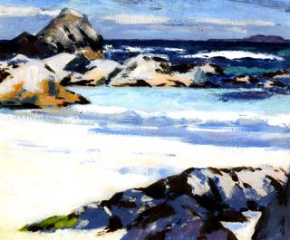 A View from Iona Looking Towards Lunga