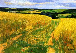 Fields of Wheat and Poppies