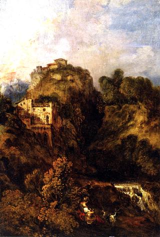 Landscape with Goat