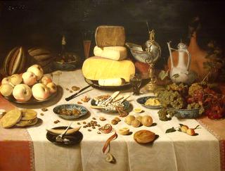 Laid Table:  Banquet Piece