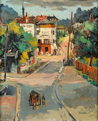 Parisian street scene