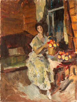 Lady with Apples