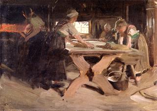 Baking Bread (study)
