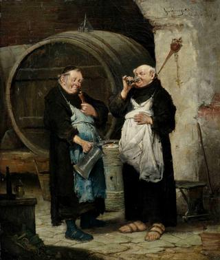 Two Friars In The Wine Cellar