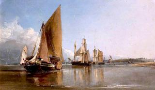 Boats Entering the Medway
