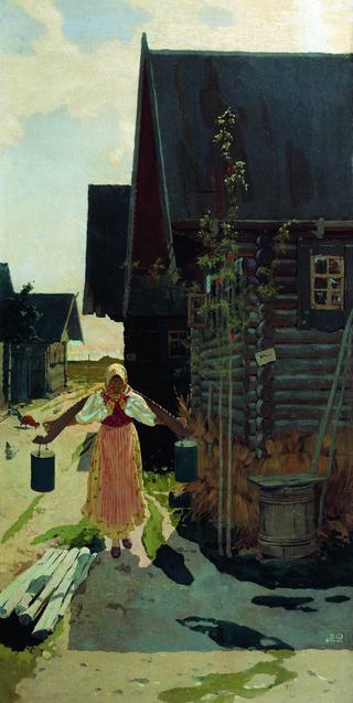 Girl with Buckets