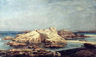 Cliffs in Saint Malo