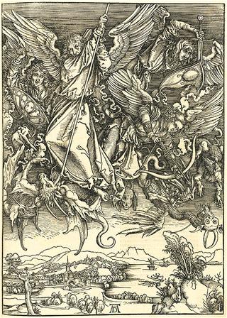Saint Michael Fighting the Dragon